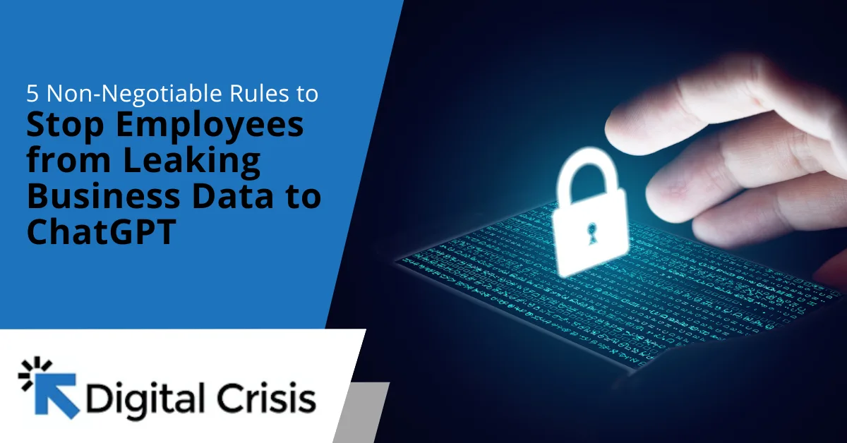 5 Non-Negotiable Rules to Stop Employees from Leaking Business Data to ...